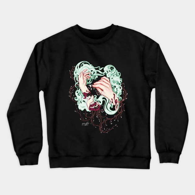 Pulling Strings Crewneck Sweatshirt by Nathan Watkins Design